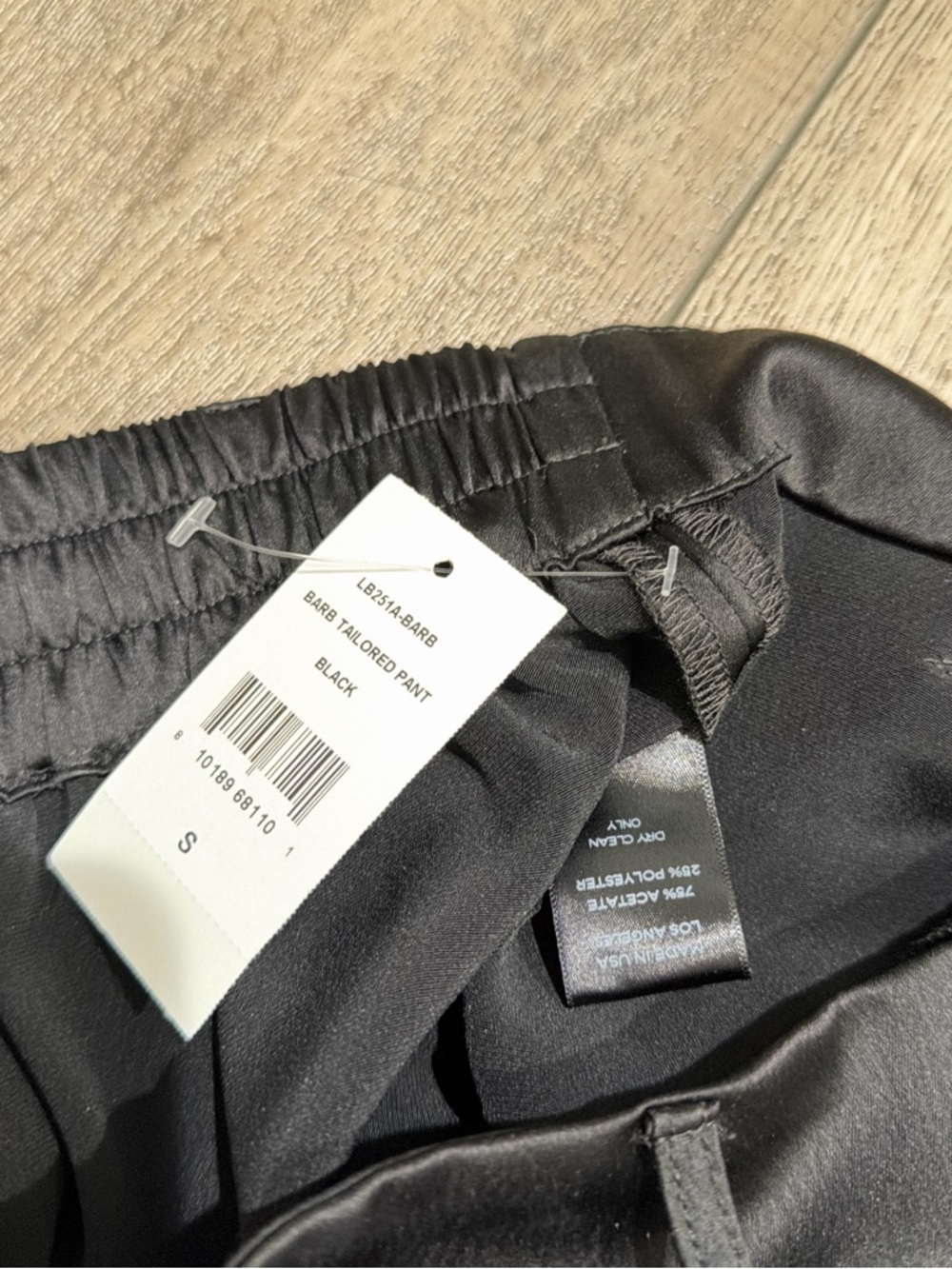 Leset Barb tailored pant in black NWT - Picture 6 of 7